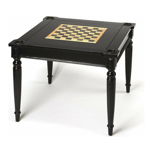 Butler Black Licorice Multi-Game Card Table - Time for a Clock