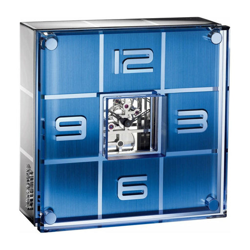 Matthew Norman Fascination Modern Table Clock from Swiss Master Clock Makers - 8 Day Manual Wind Clock - Time for a Clock