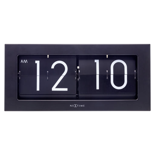 NeXtime - Big Flip Wall Clock - Time for a Clock