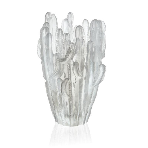Daum - Large Jardin de Cactus Grey Vase by Emilio Robba - Time for a Clock