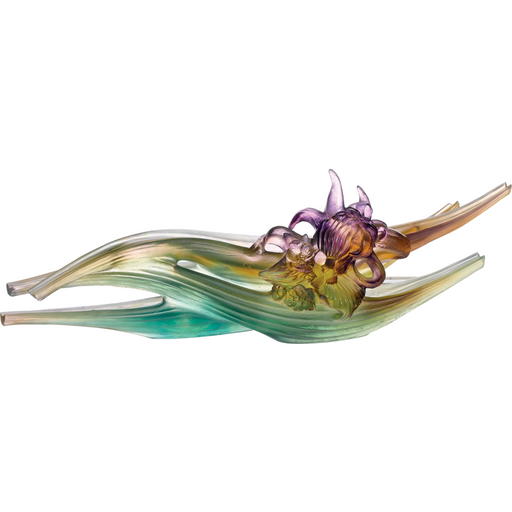 Daum - Cattleya Bowl by Emilio Robba - Time for a Clock